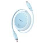 Baseus Free2Pull Mini Charging Cable USB-C to USB-C 60W 1m Galaxy Blue - Baseus