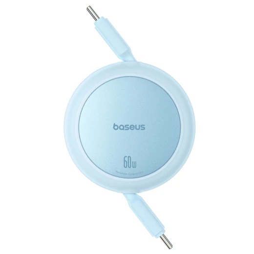 Baseus Free2Pull Mini Charging Cable USB-C to USB-C 60W 1m Galaxy Blue - Baseus - Image 3