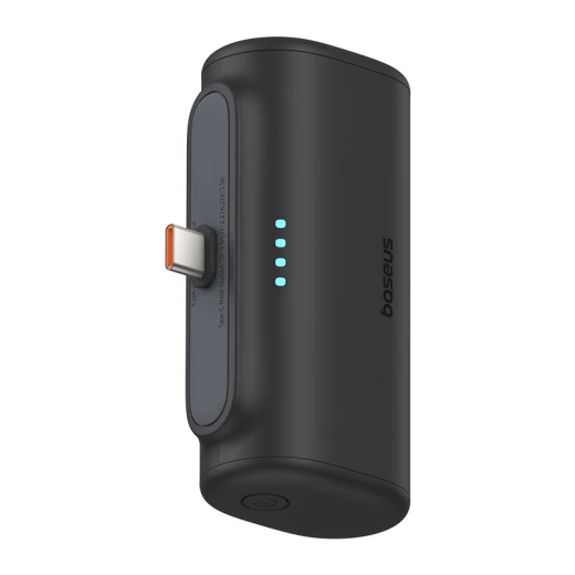 Baseus Compact Fast Charging Power Bank Type-C Edition 5000mAh 20W Cluster Black - Baseus - Image 4
