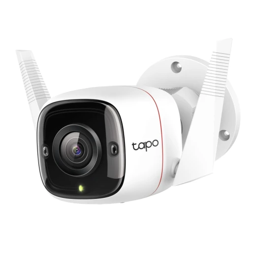 كاميرا المراقبة الخارجية Tapo TP-Link بدقة 2K – سلكية، مقاومة للعوامل الجوية بمعيار IP66، كشف حركة وكشف أشخاص، صفارة إنذار مدمجة مع رؤية ليلية، تدعم التخزين السحابي وببطاقة SD، صوت ثنائي الاتجاه، وتعمل مع Alexa وGoogle Home – طراز C310 كاميرا المراقبة الخارجية Tapo TP-Link بدقة 2K – سلكية، مقاومة للعوامل الجوية بمعيار IP66، كشف حركة وكشف أشخاص، صفارة إنذار مدمجة مع رؤية ليلية، تدعم التخزين السحابي وببطاقة SD، صوت ثنائي الاتجاه، وتعمل مع Alexa وGoogle Home – طراز C310
