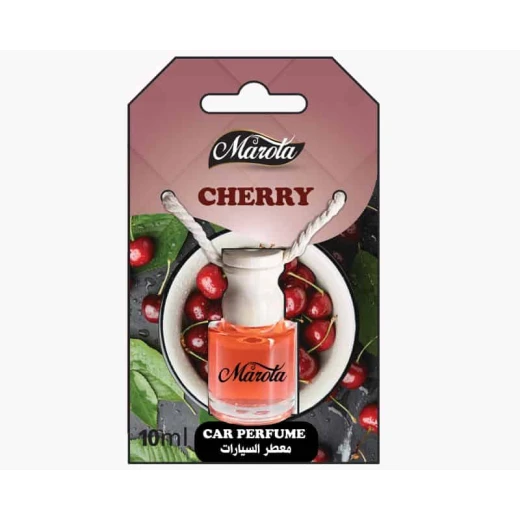 معطر سيارة ماروتا برائحة الكرز الأحمر الفواحة سعة 8 مل - فواحة زجاجية أنيقة برباط تعليق، عطر مركز ومنعش يدوم طويلاً لإضفاء لمسة فخامة وجاذبية معطر سيارة ماروتا برائحة الكرز الأحمر الفواحة سعة 8 مل - فواحة زجاجية أنيقة برباط تعليق، عطر مركز ومنعش يدوم طويلاً لإضفاء لمسة فخامة وجاذبية