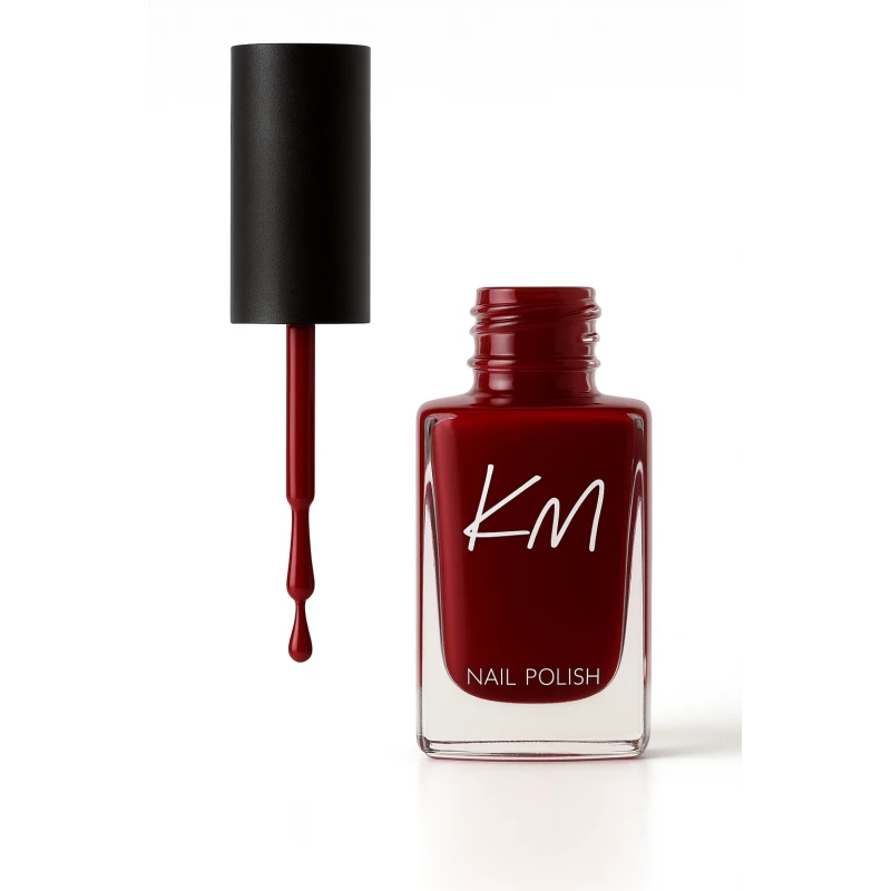 KM Nail Polish No 138 Long Lasting Glossy Finish 12ml for Stunning Manicure Professional Quality - Km