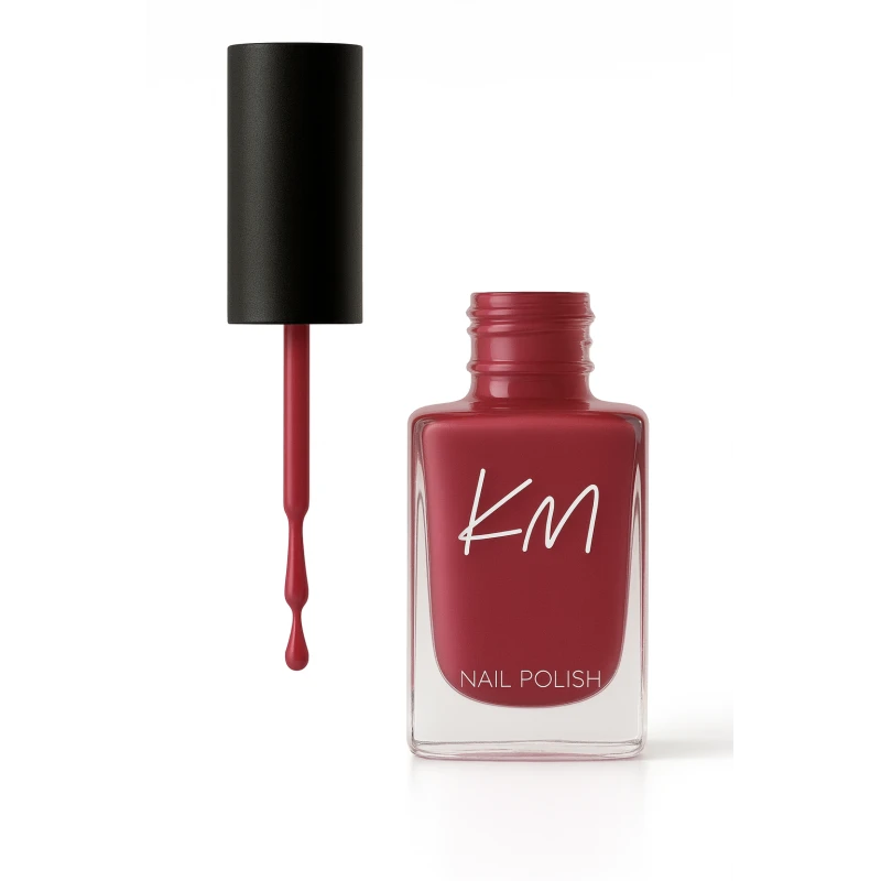 KM Nail Polish No 159 Long Lasting Shine 12ml Flawless Manicure Expressive Style Nail Polish - Km