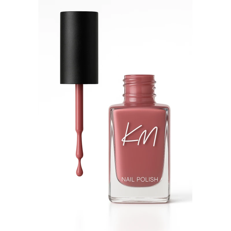 KM Nail Polish No 180 Brilliant Shine Long Lasting Manicure 12ml for Flawless Finish - Km