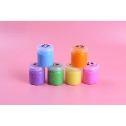 MamaSima Cloud Slime Snow Slime Texture 250ml Purple, Blue, Green, Yellow, Orange, Pink Hand-Made Stress-Relieving Fun