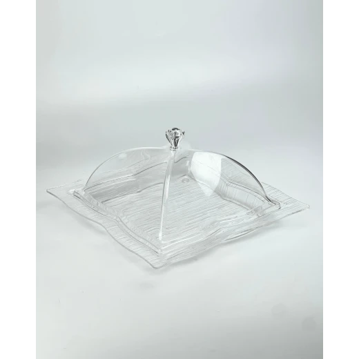 طقم تقديم حلويات مربع   30 سنتيمتر - فيغ - Image 2
