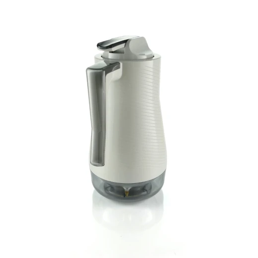Via Veneto Safari Pearl Grey Vacuum Flask 1 Liter - Via veneto - Image 3
