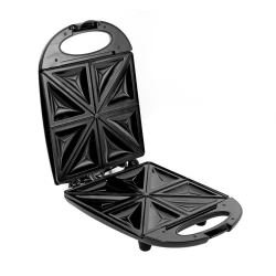 Arshia Sandwich Maker – 1 Sandwich Plate – 1200 Watts – Non-Stick Coating – Heat-Resistant Black Body – Compact Design