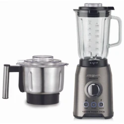 Arshia Premium Table Blender with Glass Jar and Grinder , 1000Watts