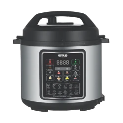 Arshia Digital Express Pressure Cooker – 6L Capacity – 1000W Power – LED Display – 10 Auto Cooking Programs – Non-Stick Inner Pot – Dual Safety System