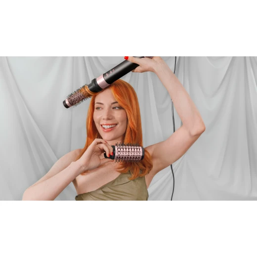 Cecotec CeramicCare AirGlam Black 14-in-1 Hair Styler 1400W, 110000 RPM Digital Brushless Motor, Coanda Technology, Ceramic & Keratin Coating, 14 Styling Heads, 3 Heat and 3 Speed Settings, Cold Air, Self-Cleaning Function, Luxury Storage Case - Cecotec - Image 4