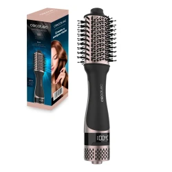Cecotec CeramicCare Unique Touch — 1200 W Hot Air Brush, 5-in-1 Styling Tool (Dryer, Straightener, Volumizer, Curler, Detangler)