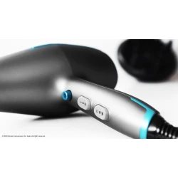 Cecotec IoniCare 5300 Maxi Aura Black – Professional Ionic Hair Dryer, 2200W with Powerful AC Motor, Real Ion Technology for Shine & Smoothness