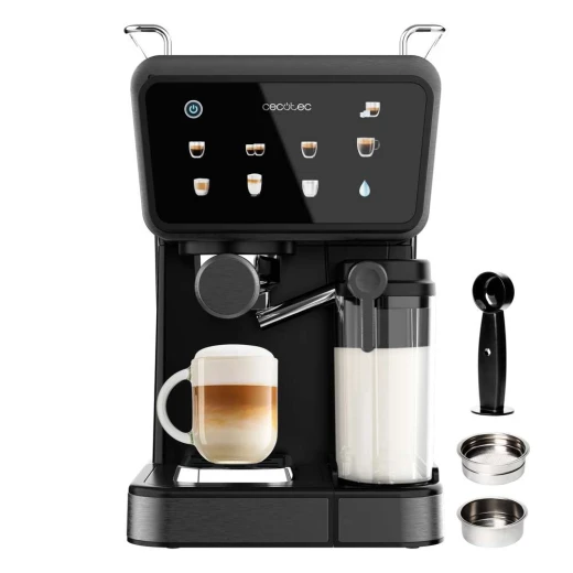 ماكينة قهوة إسبريسو سيكوتيك Power Espresso Touch ColdBrew Latte – 1350 واط، ضغط 20 بار، شاشة لمس، تقنية ColdBrew، خزان حليب ومخرج قهوة مزدوج ماكينة قهوة إسبريسو سيكوتيك Power Espresso Touch ColdBrew Latte – 1350 واط، ضغط 20 بار، شاشة لمس، تقنية ColdBrew، خزان حليب ومخرج قهوة مزدوج