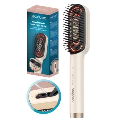 Cecotec HairCare Revitalize Little Repair Brush with 4 LED Lights, Serum Applicator, Vibration Massage, Hair Nourishing and Repair System, Stimulates Hair Growth, Compact Ergonomic Design