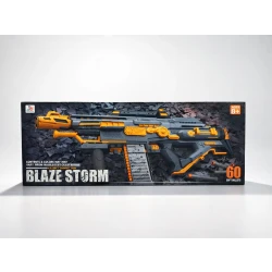 Blaze Storm Full Automatic Soft Bullet Gun with 60 Pcs Bullets