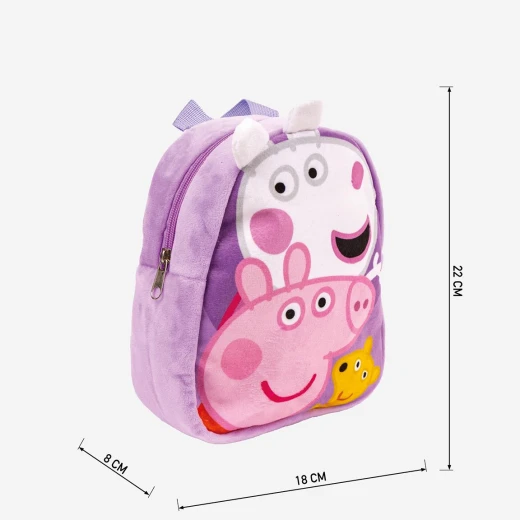 حقيبة روضة للأطفال- شخصية Teddy Peppa Pig - كريدا - Image 6