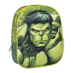 Cerda - Kids Backpack 3D Avengers Hulk- Age 3+
