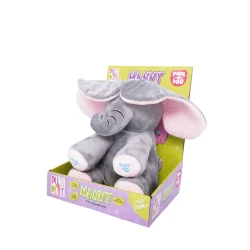 Pugs at Play – Peek A Boo Manny Elephant 10” (3+ Years)