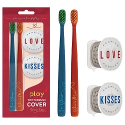 Toothbrush Cover + Toothbrush – Flp Play Ilove 2in1 (Combo Pack) – Flipper (8+ Years)