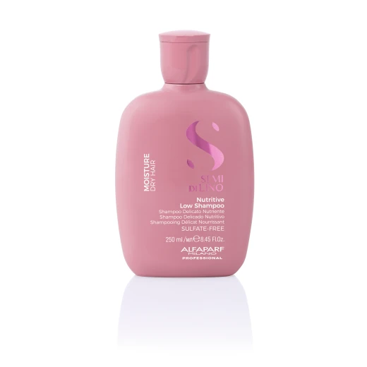 Alfaparf Milano Semi Di Lino Moisture Nutritive Sulfate Free Shampoo for Dry Hair, 250 Ml Alfaparf Milano Semi Di Lino Moisture Nutritive Sulfate Free Shampoo for Dry Hair, 250 Ml