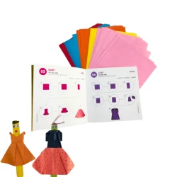 Waragami Origami Art Kit- Fashion Clothes theme