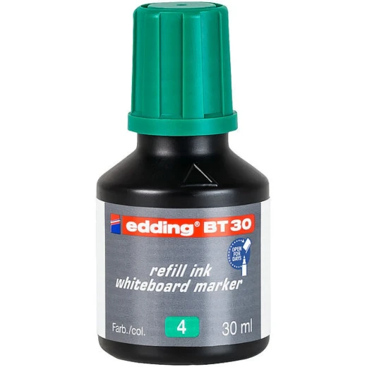 Edding BT 30 Refill Ink Whiteboard Marker, Green