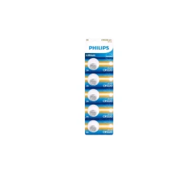 Philips Lithium Cell Button Batteries CR1220 - Pack of 5