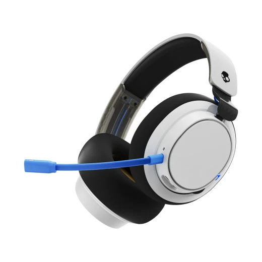 Skullcandy SLYR Pro Wireless Headphone - Playstation Headphone - White / Blue Skullcandy SLYR Pro Wireless Headphone - Playstation Headphone - White / Blue