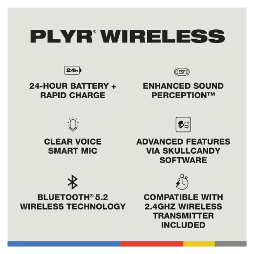Skullcandy Multi-Platform Wireless Gaming Headset PLYR -Black - Skullcandy - Image 2
