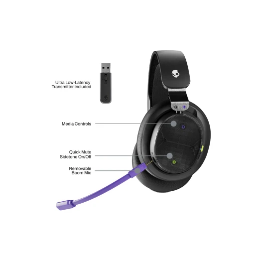 Skullcandy Multi-Platform Wireless Gaming Headset PLYR -Black - Skullcandy - Image 5