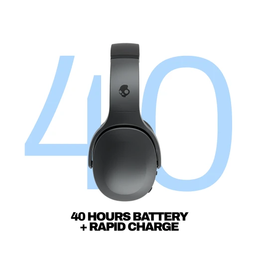 Skullcandy Crusher 540 Active Wireless Over-Ear Headphones - Coal - Skullcandy - Image 5
