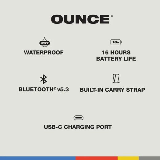 Skullcandy Ounce Portable Bluetooth Speaker - Red - Skullcandy - Image 3