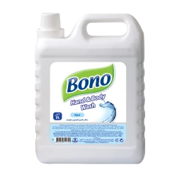 Bono hand and body washing liquid, aqua, 3 liters