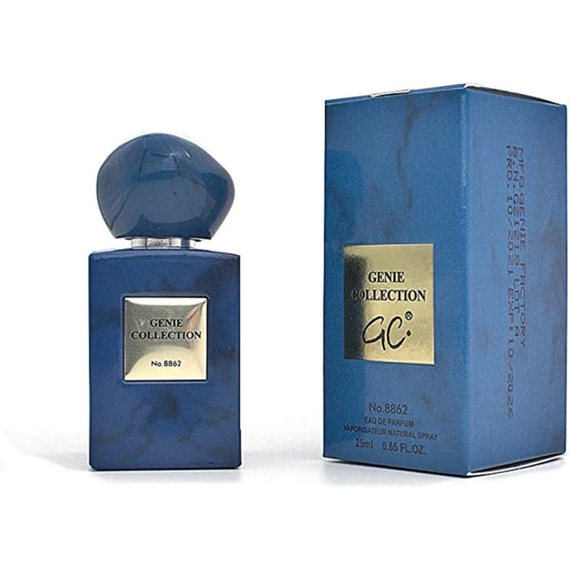 8862 عطر شرقي - خشبي للجنسين- 25 مل من جيني كولكشن - مجموعة جيناي