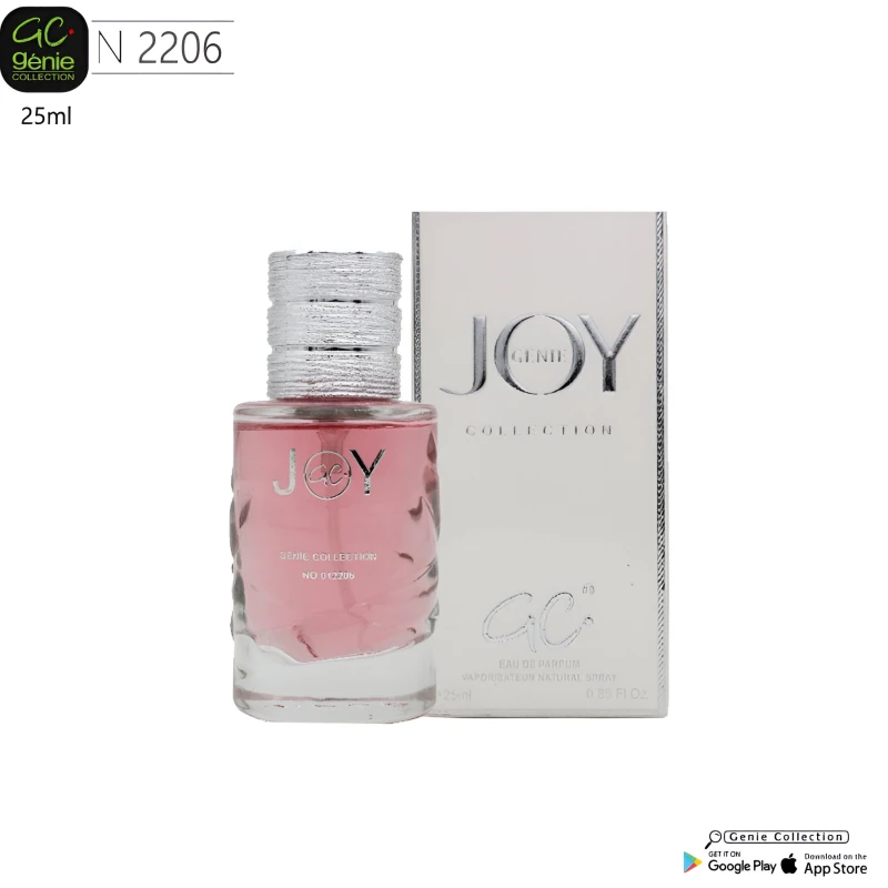 عطر جوي  او دي بارفيوم 2206 نسائي -25 مل من جيني كولكشن - مجموعة جيناي