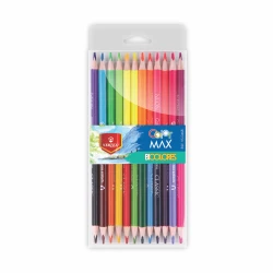 VERTEX 12 Double-Head Color Pencils – Half Basic & Half Neon