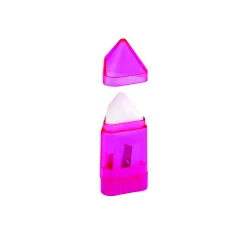 VERTEX 2-in-1 Pencil Sharpener and Eraser – Dual-Sided, Compact and Practical