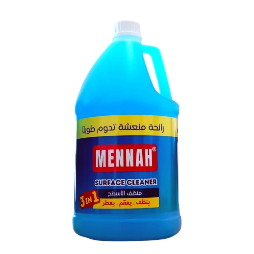 معطر ومنظف اسطح ازرق 3.8لتر من مينا معطر ومنظف اسطح ازرق 3.8لتر من مينا