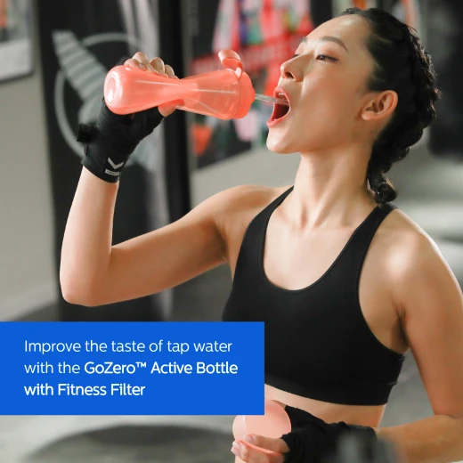 Philips Water GoZero Fitness Hydration Bottle - 1 Filter Included AWP2712RDR/24 - Philips - Image 13