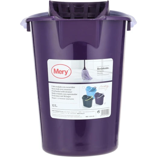 Mery 0312.39 Oval Bucket of 12 Liters with Drainer - Mery - Image 3