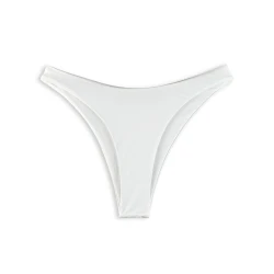 White Bikini Bottom High Cut size XS