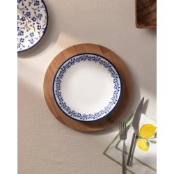 Madame COCO Rêve Bleu Couronne dessert plate 19 cm