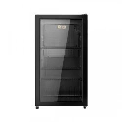 Samix SNK-BC-89 Beverage Cooler 88L Capacity Black, Glass Door, LED Light, Fan Cooling System, Adjustable Legs, Lockable Door 12-Month Warranty