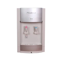Family Table Water Dispenser 2 Taps - Silver 1000S Pipeline or Top Load