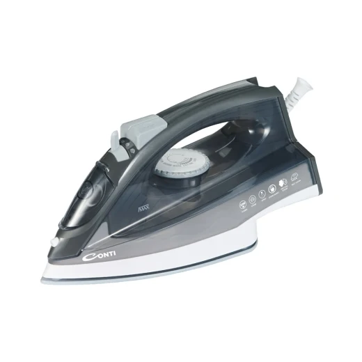 Conti Steam Iron SI-C2209 CH – 2200W Ceramic Soleplate, Continuous & Boost Steam Conti Steam Iron SI-C2209 CH – 2200W Ceramic Soleplate, Continuous & Boost Steam