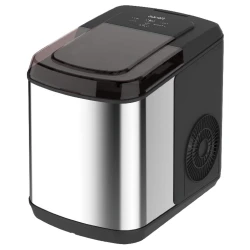 Conti Portable Ice Maker Machine, 12kg/Day, 1.5L, Self-Cleaning, Stainless Steel, IM 1002 SB