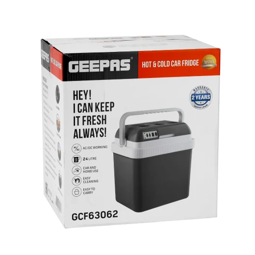 Geepas 24L Hot and Cold Car Fridge – Portable AC/DC Mini Refrigerator for Home, Office & Outdoor Use - GEEPAS - Image 9