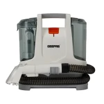 Geepas GSC19051 Portable Spot Cleaner – 400W Dual Tank Design, 1.1L Clean & 0.5L Dirty Water Tanks, 2 Cleaning Heads, Compact & Lightweight, Ideal for Carpets, Rugs & Upholstery, White - GEEPAS