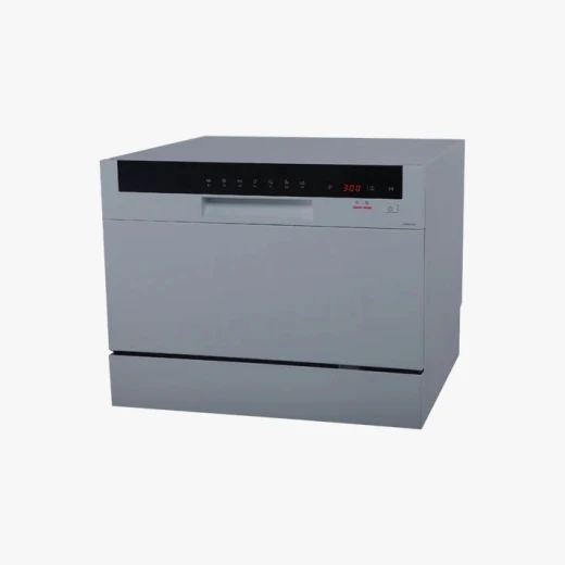 Midea Countertop Dishwasher 6 Sets 7 Programs Silver WQP6‑3602F - Midea - Image 3